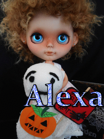 muñequitas de halloween con nombres