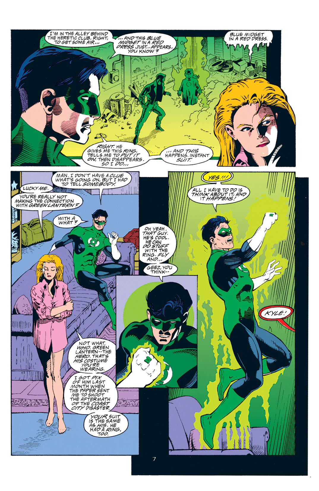 Read online Green Lantern (1990) comic -  Issue #51 - 8