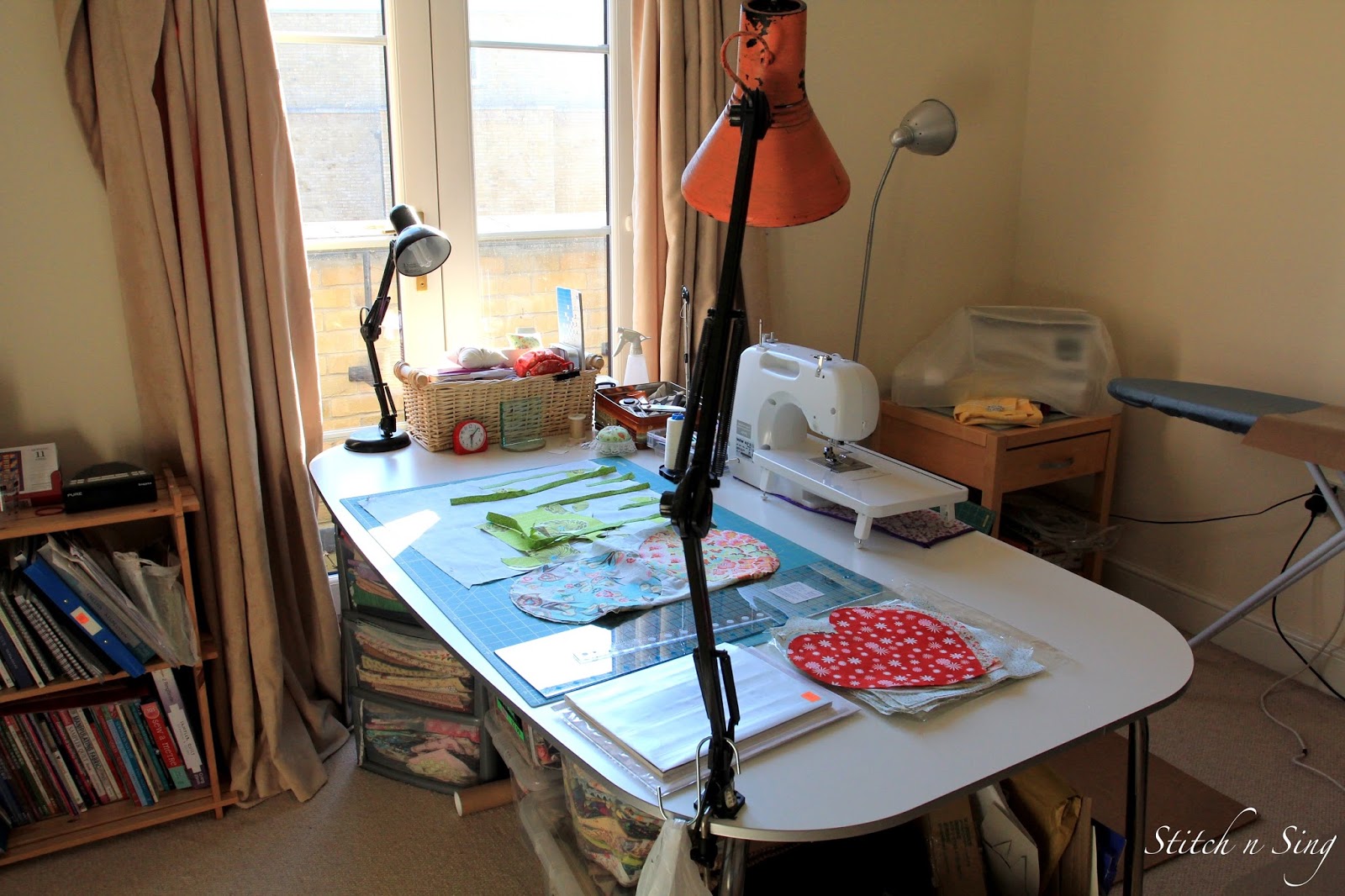 Stitch n Sing My Sewing Space