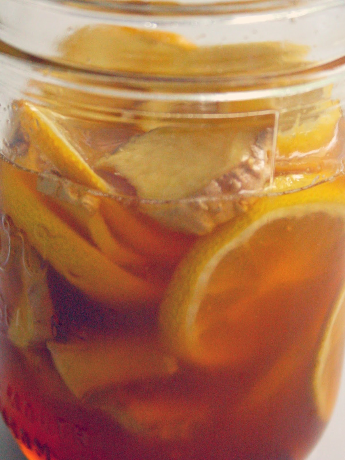 Honey, Lemon and Ginger Hot Tea