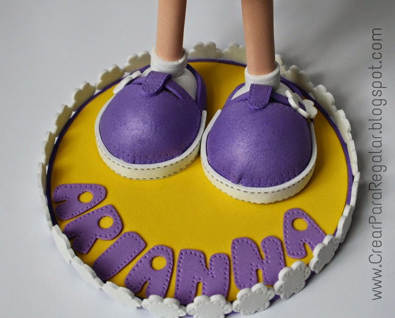 zapatos en goma eva para fofucha