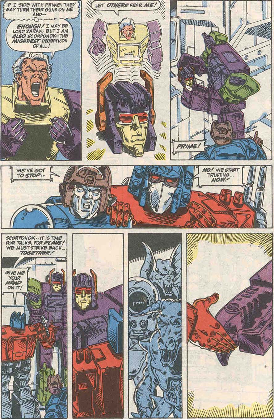 Read online The Transformers (1984) comic -  Issue #71 - 19