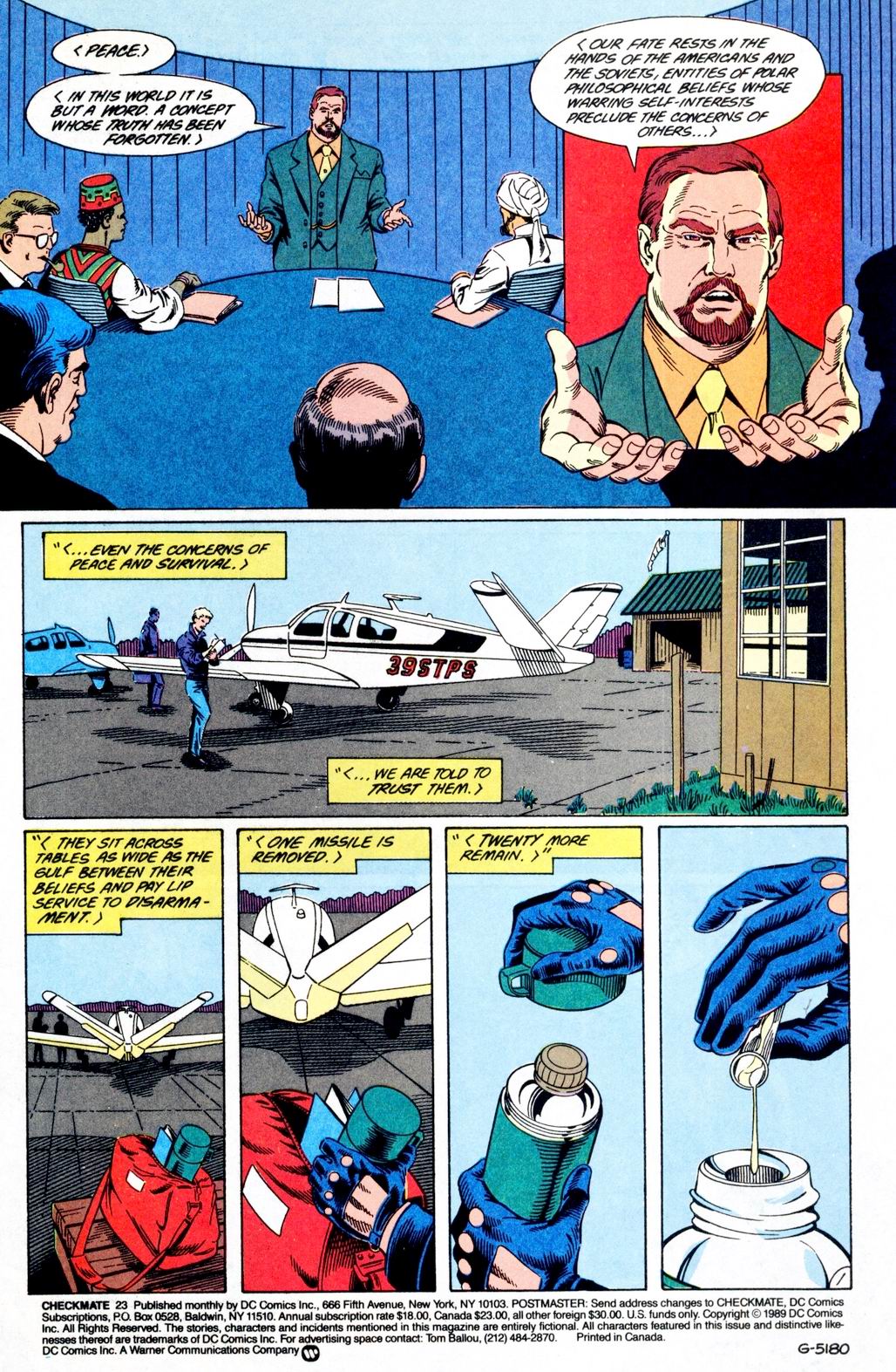 Read online Checkmate (1988) comic -  Issue #23 - 2