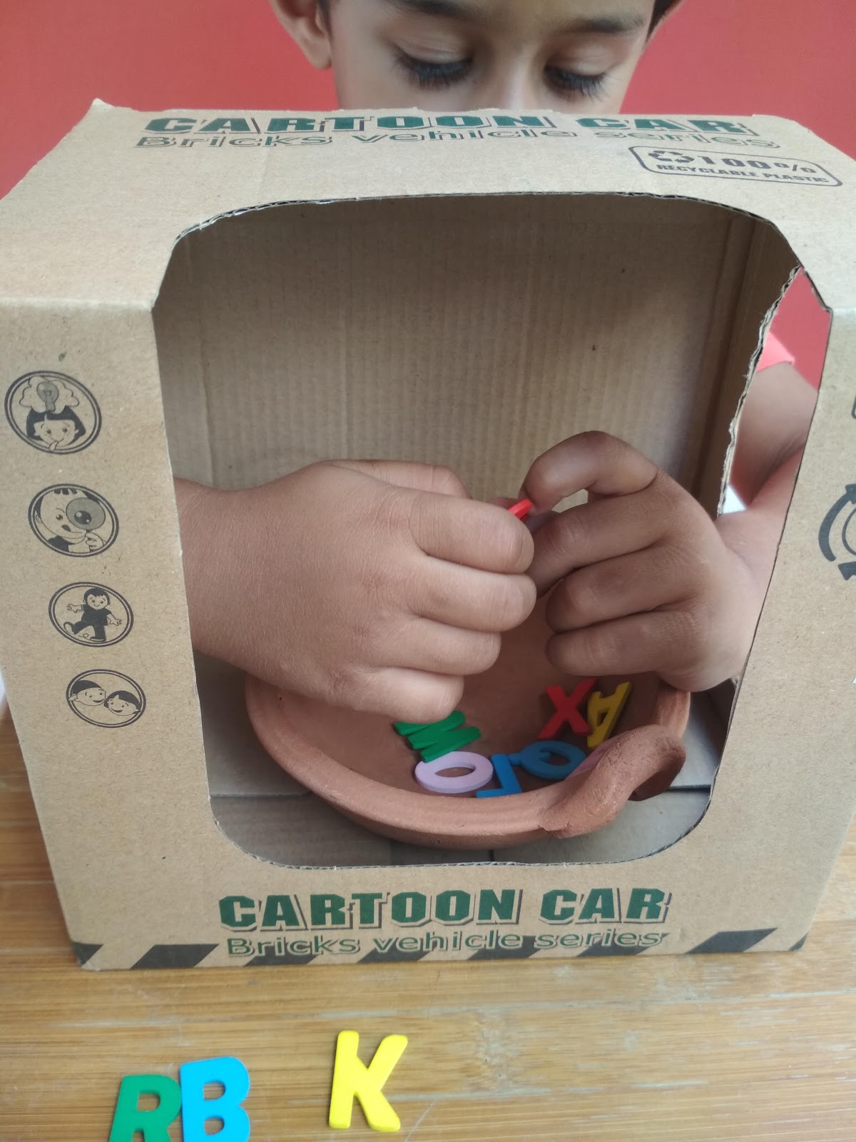 Sonshine Mumma Guess the Letter a Touch and Feel Game