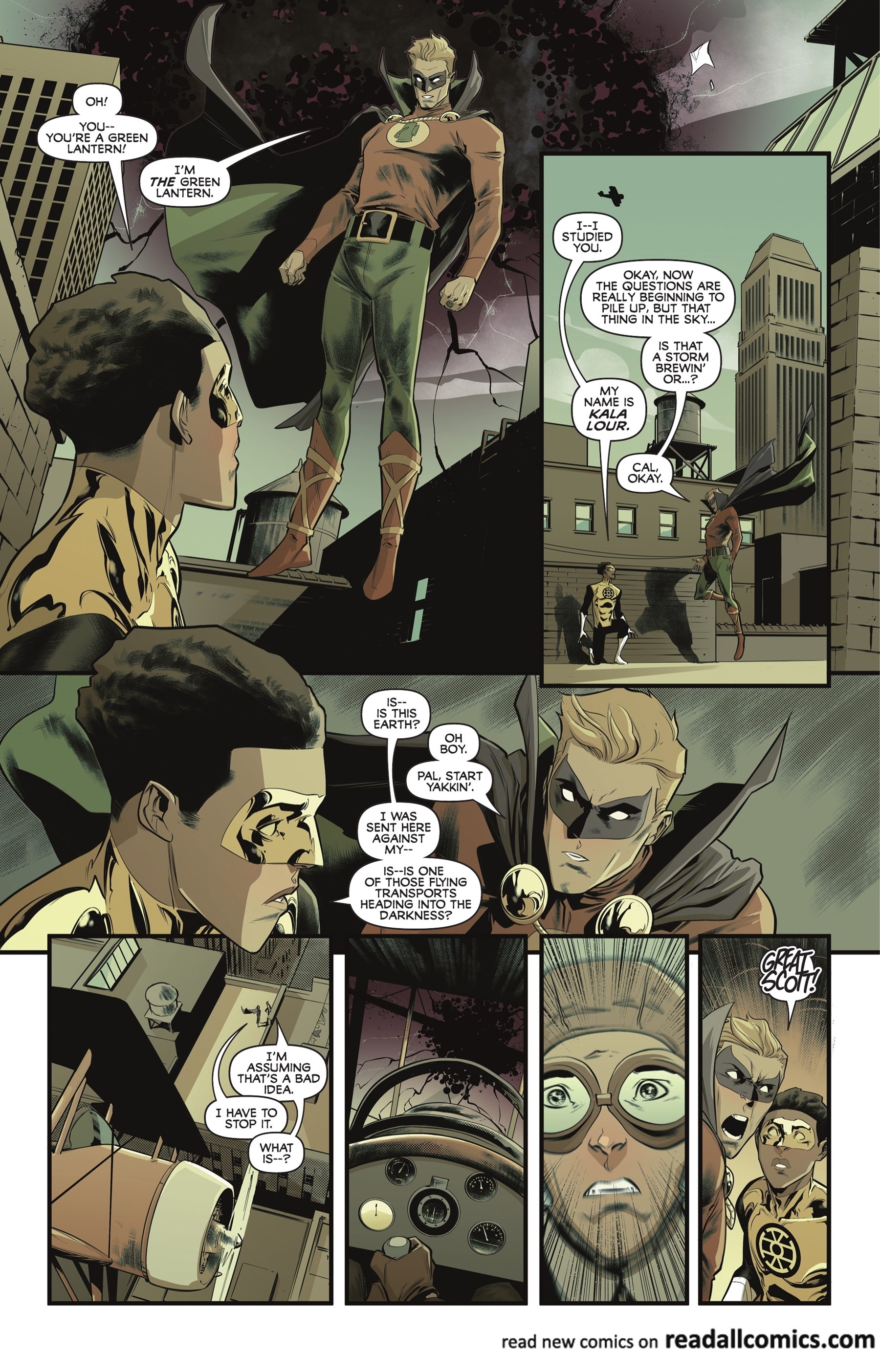 Justice League vs. the Legion of Super-Heroes Vol. 1 chapter 4 page 9