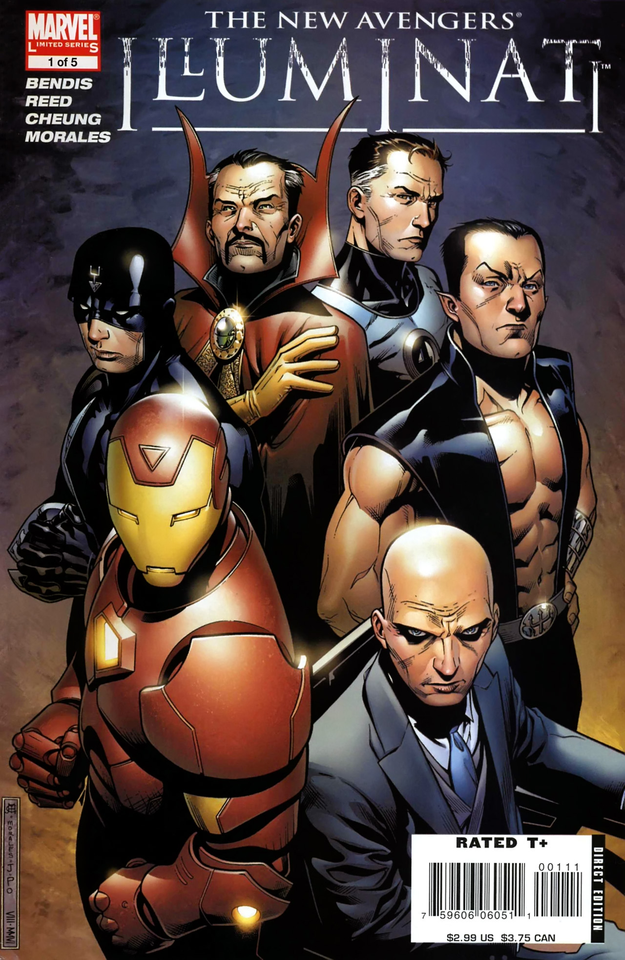 Read online New Avengers: Illuminati (2007) comic -  Issue #1 - 1