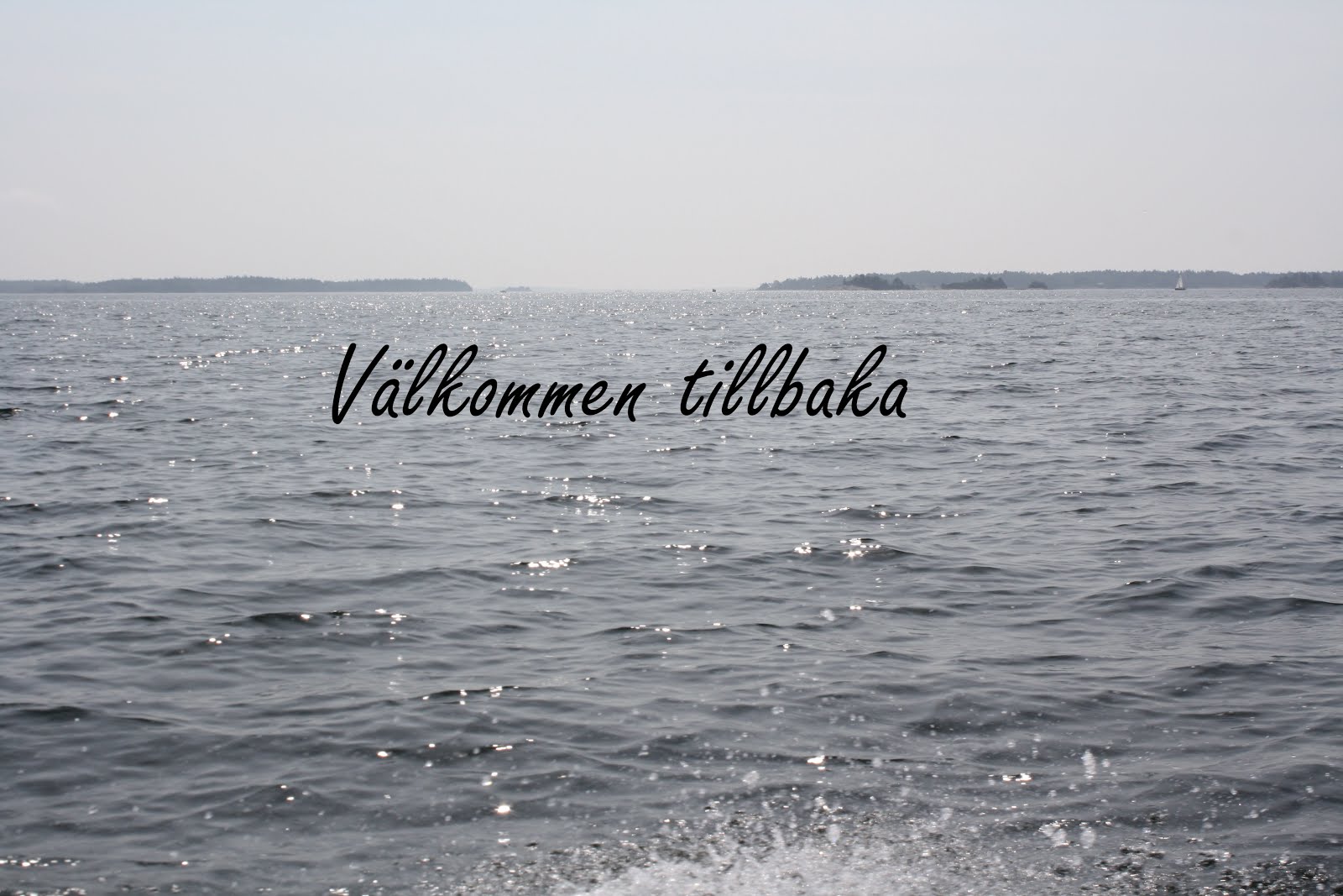 Välkommen tillbaka