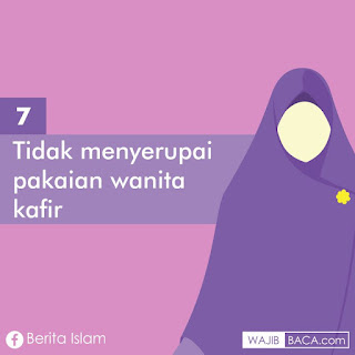 Syarat-syarat Hijab Syari yang Harus Muslimah Ketahui Syarat-syarat Hijab Syari yang Harus Muslimah Ketahui
