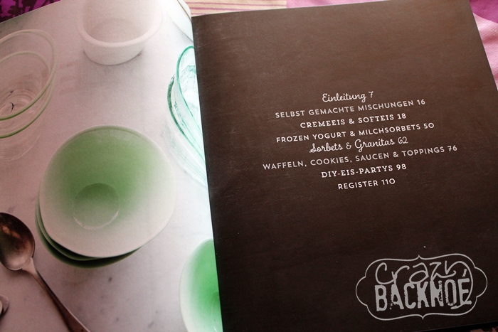 Crazy BackNoé: Erdbeereis mit Balsamico Erdbeeren - Buchrezension [Werbung]