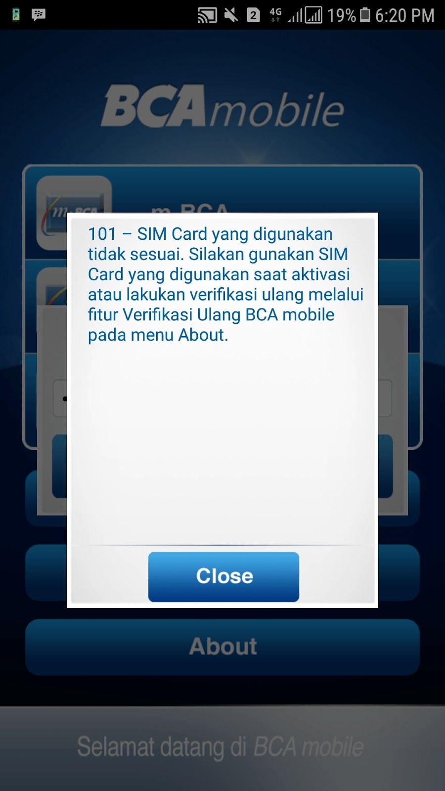 Cara Mengatasi Mobile Banking BCA Yang Tidak Bisa Log In dan Tidak Bisa  Diakses Setelah Ganti Slot Kartu SIM Telepon | WebBudi.com