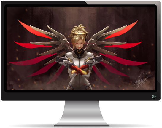 Mercy Overwatch - Fond d'Écran en HD