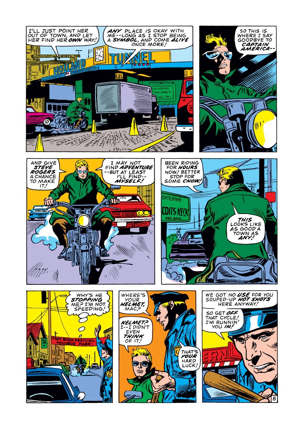 Read online Captain America (1968) comic -  Issue #128 - 9
