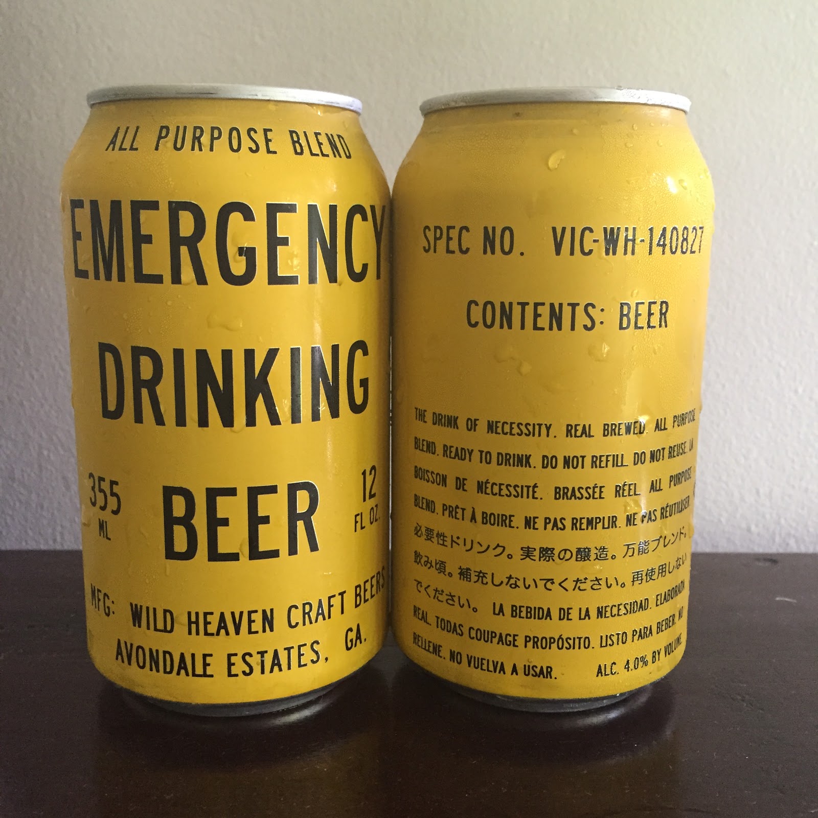 Emergency Drinking Beer! | ilovebeer37