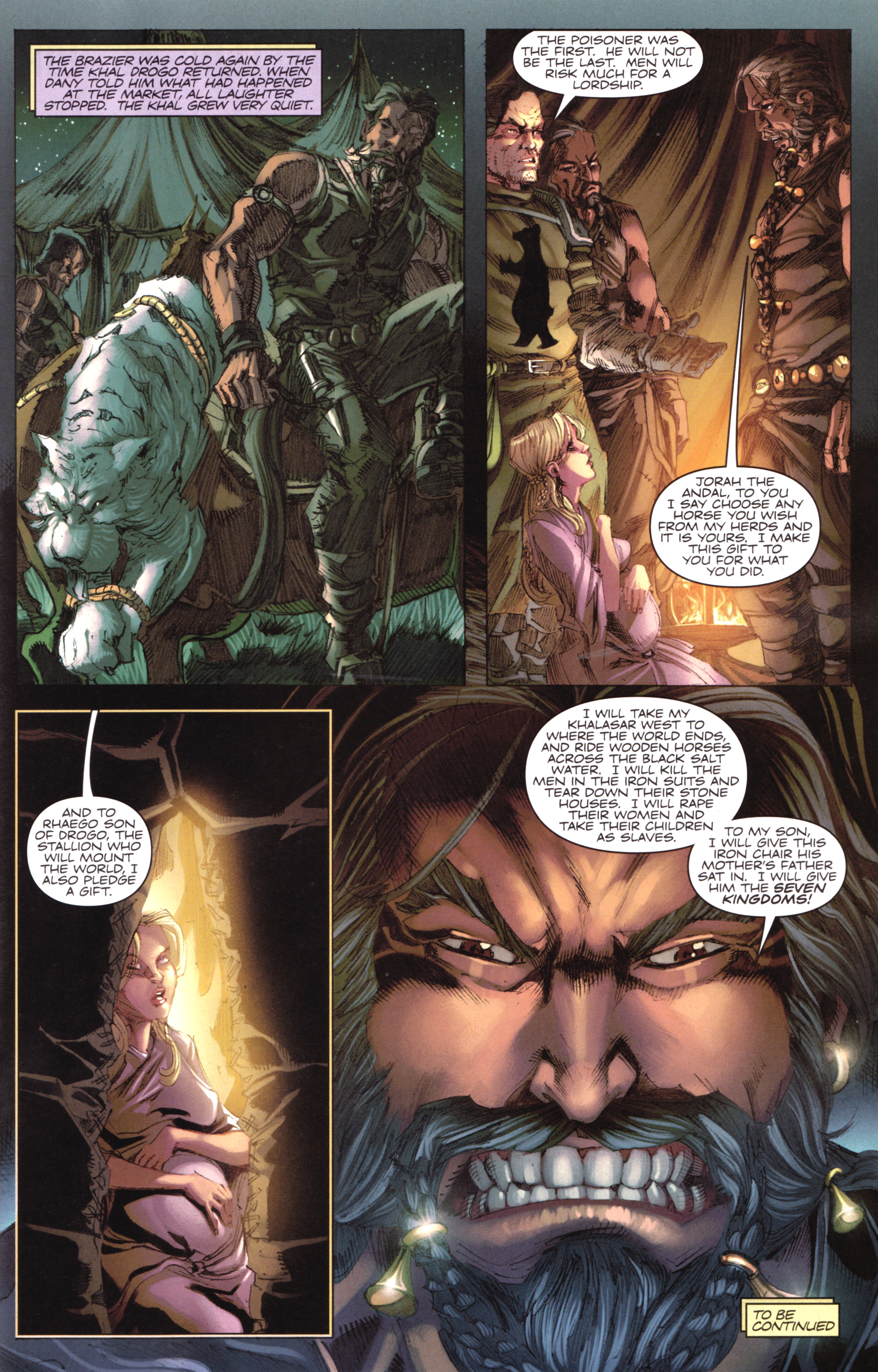 Read online A Game Of Thrones comic - Issue #17 - 31