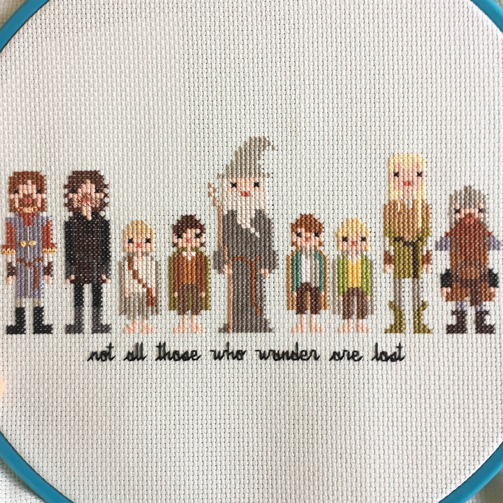 Jactionary Lord of the Rings Cross Stitch