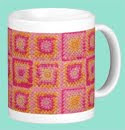 Granny Square Mug