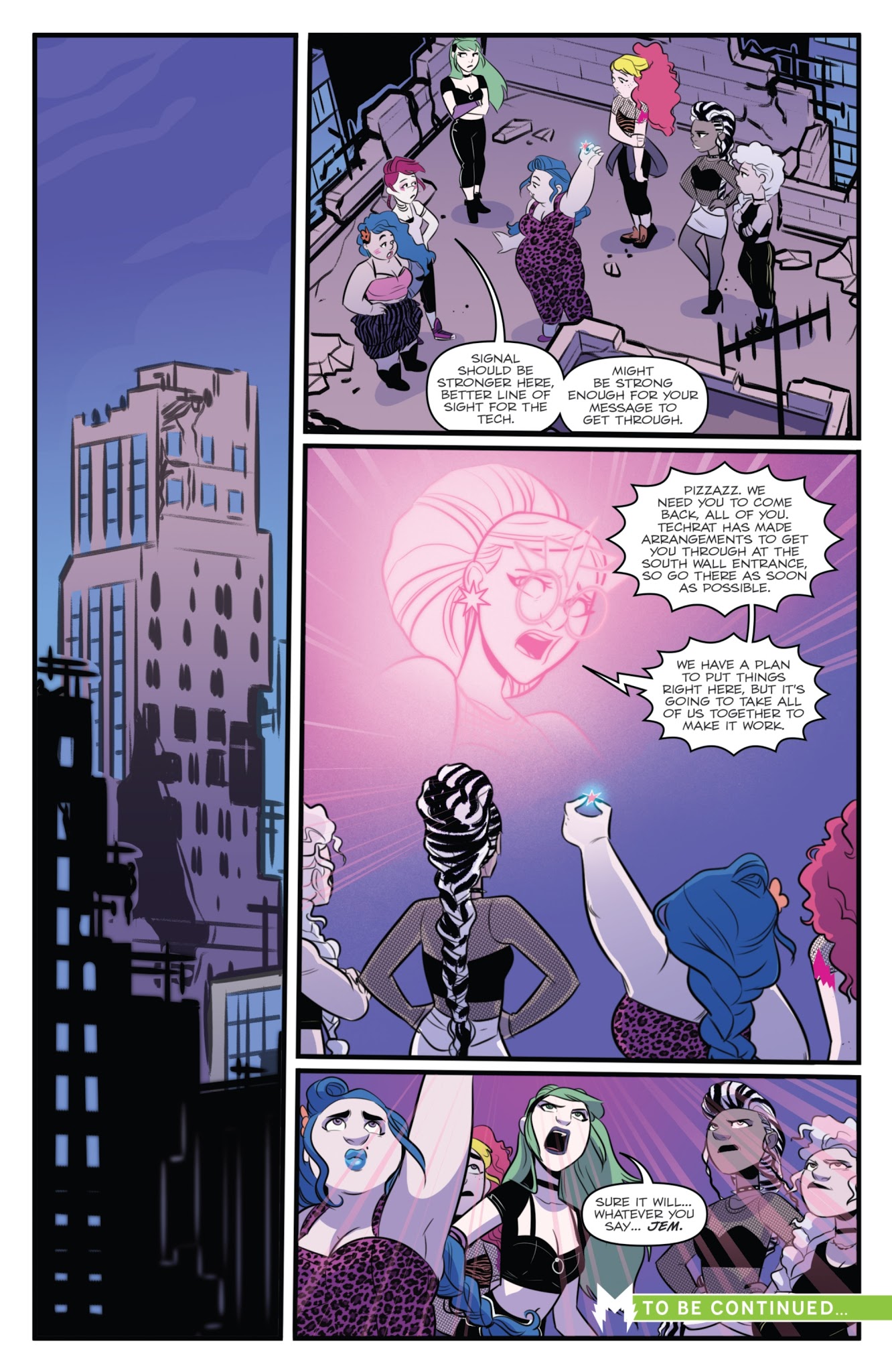 Read online Jem and the Holograms: The Misfits: Infinite comic -  Issue #2 - 21