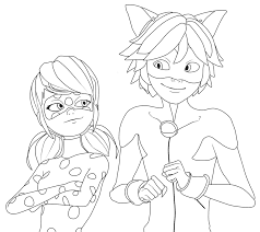 miraculous ladybug coloring pages 9