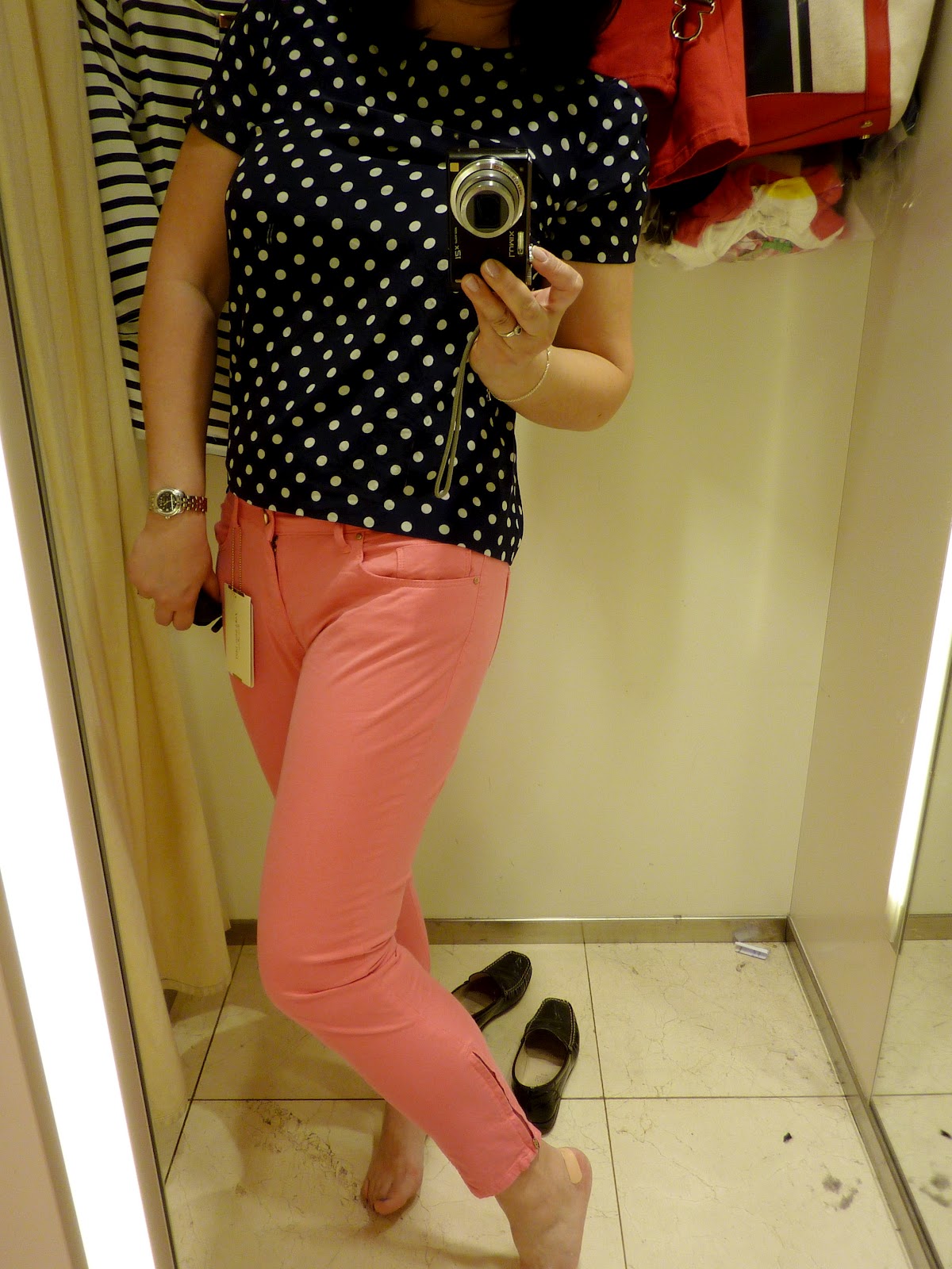 Shopping Obsession OOTD & Zara dressing room