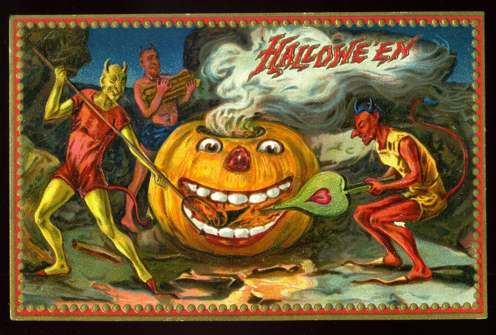 Vintage Halloween Collector 31 Vintage Halloween Postcards 18