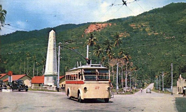 tram berkuasa elektrik di pulau pinang, tram elektrik di penang, tram elektrik di bukit bendera, bas elektrik berhampiran bukit bendera,