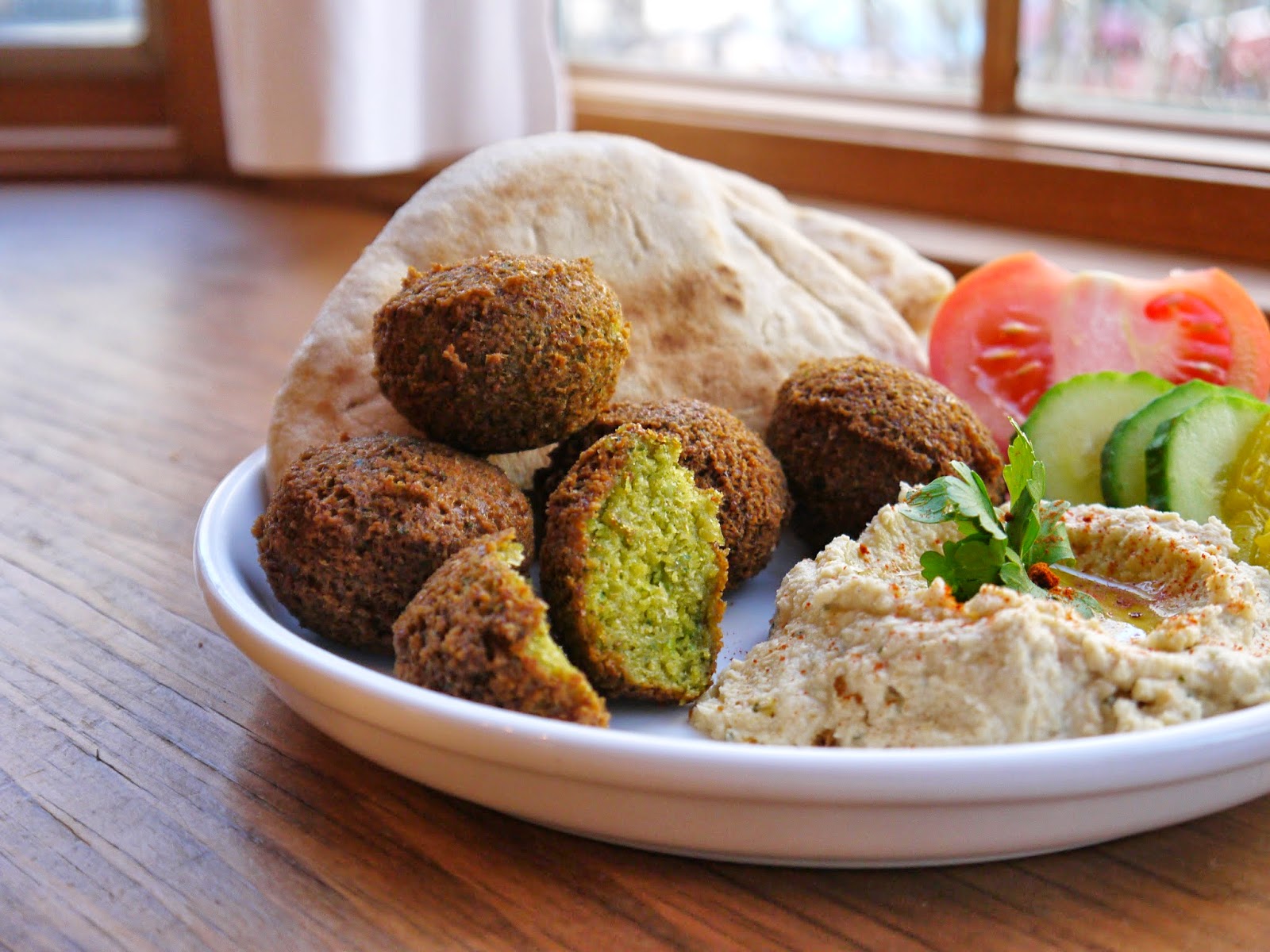 Bint Rhoda's Kitchen: Palestinian Chickpea Fritters, or Falafel