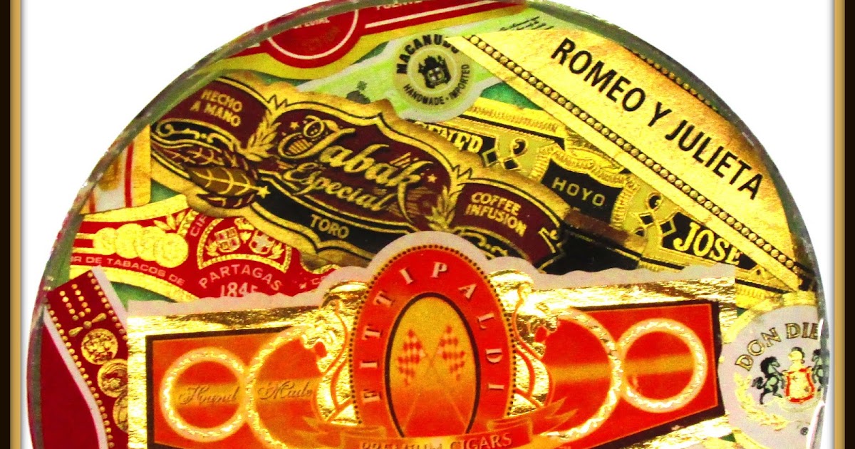 Craft Klatch ® Cigar Band Coaster DIY Another Coaster Friday Craft