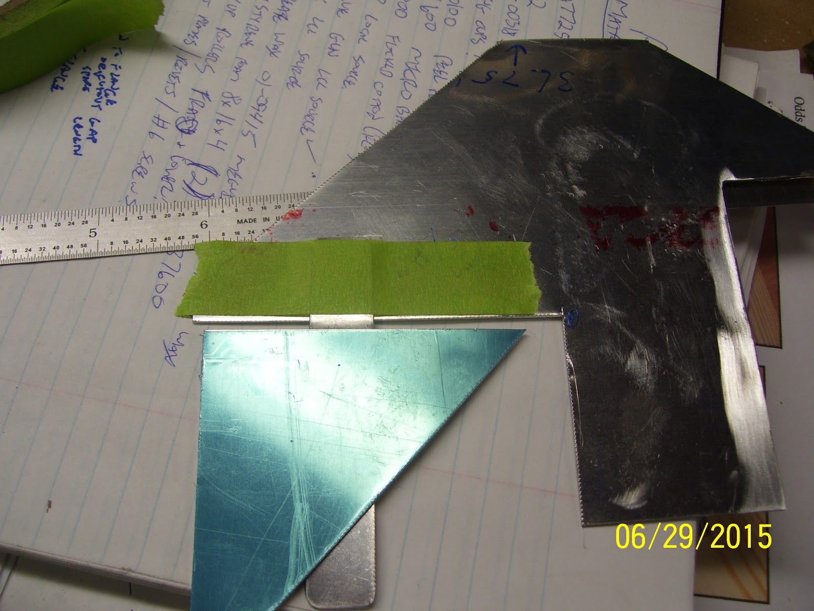 Flyin' Bryan's RV-8 Adventure: More Custom Leading Edge Rib Work