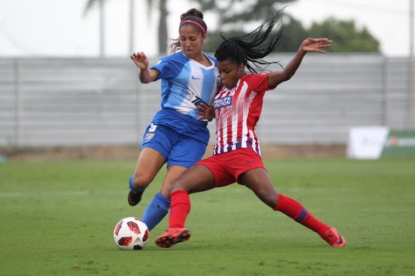 El Atlético Femenino amarga el debut del Málaga Femenino en Primera (0-4)