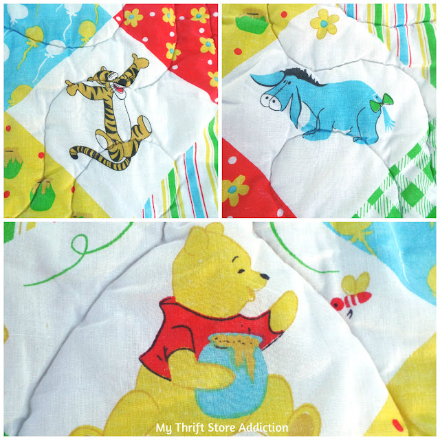 vintage Winnie the Pooh quilt