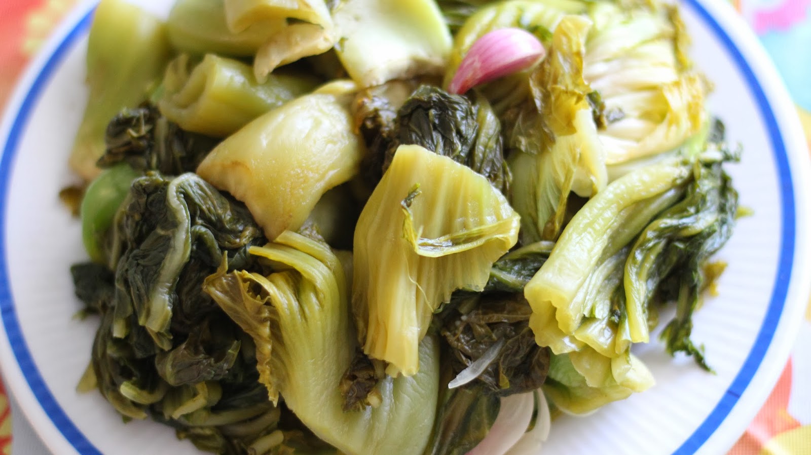 Boriville Vietnamese Mustard Greens Pickled (Cai Chua)