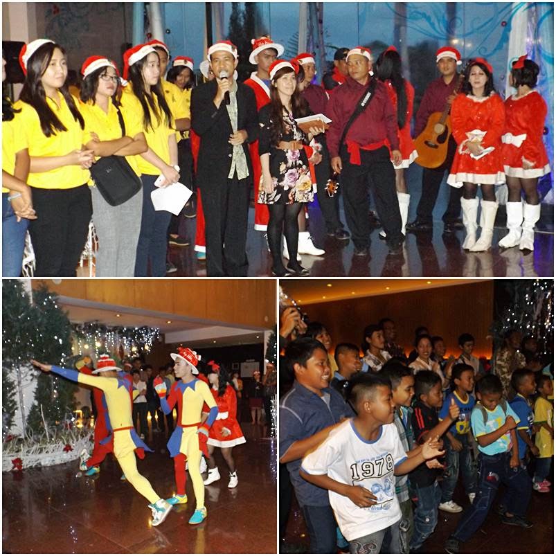 Acara Christmas Light Up Mikie Holiday Bersama Anak Sinabung