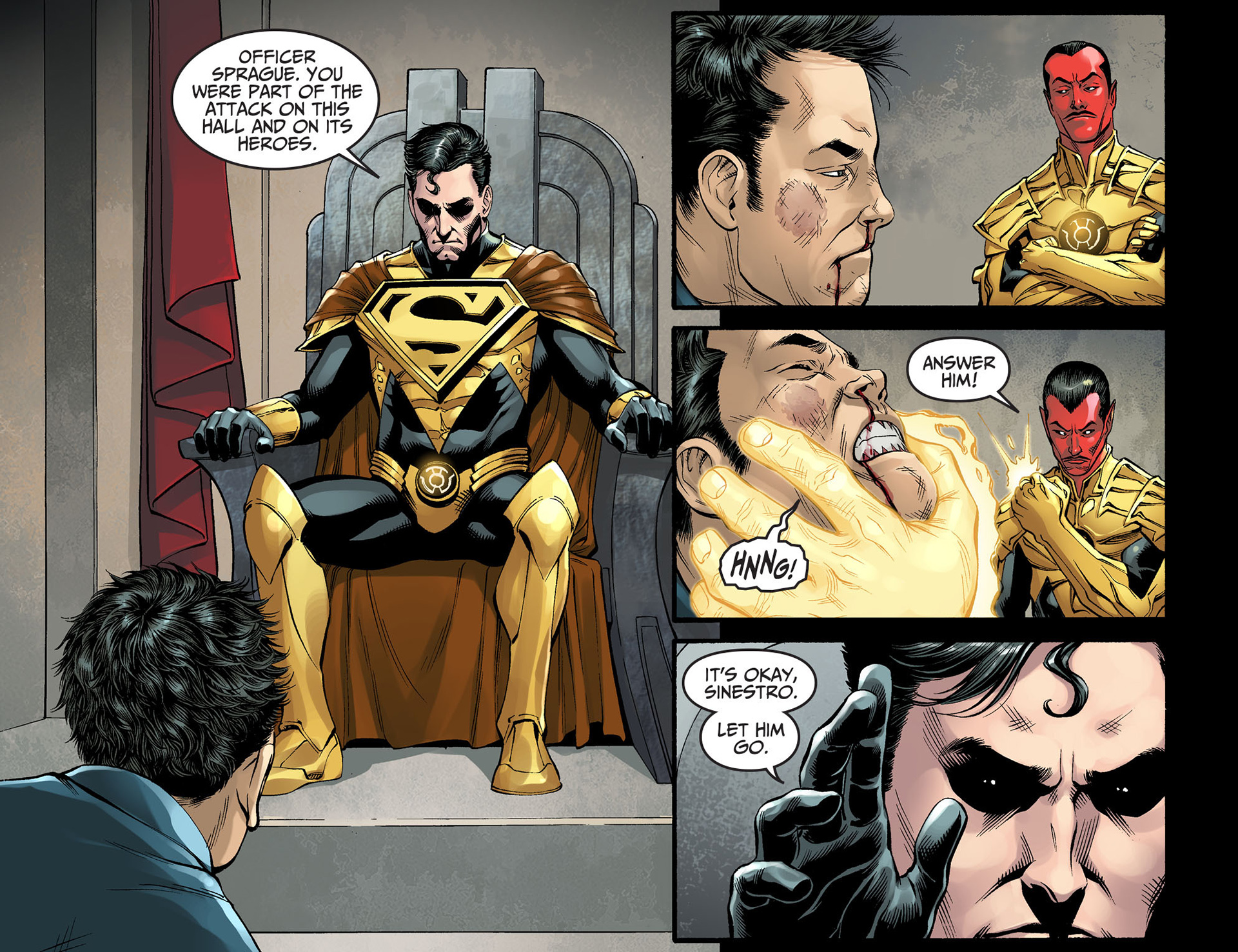 Read online Injustice: Gods Among Us Year Three comic -  Issue #3 - 4