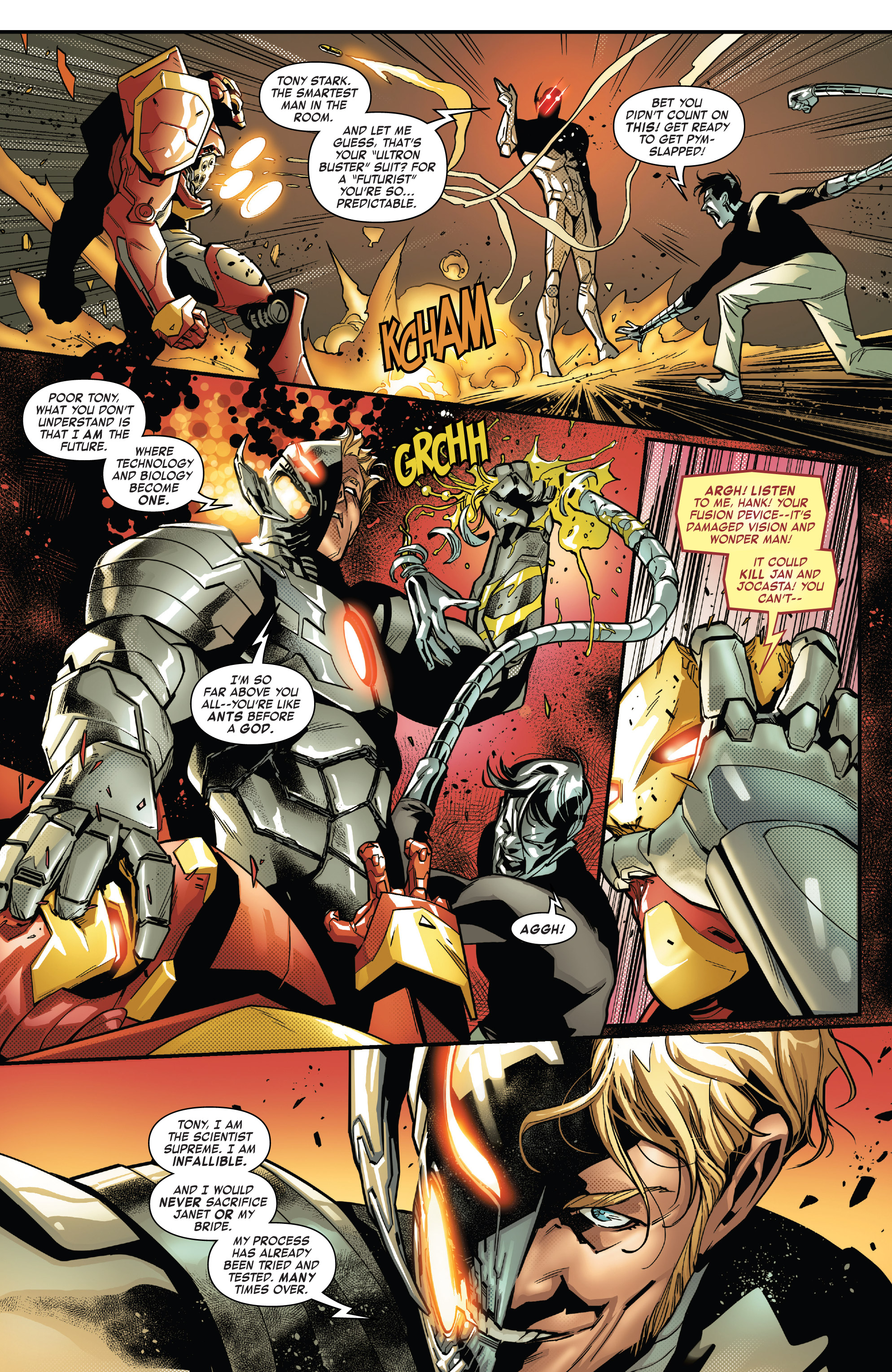 Read online Tony Stark: Iron Man comic -  Issue #16 - 16