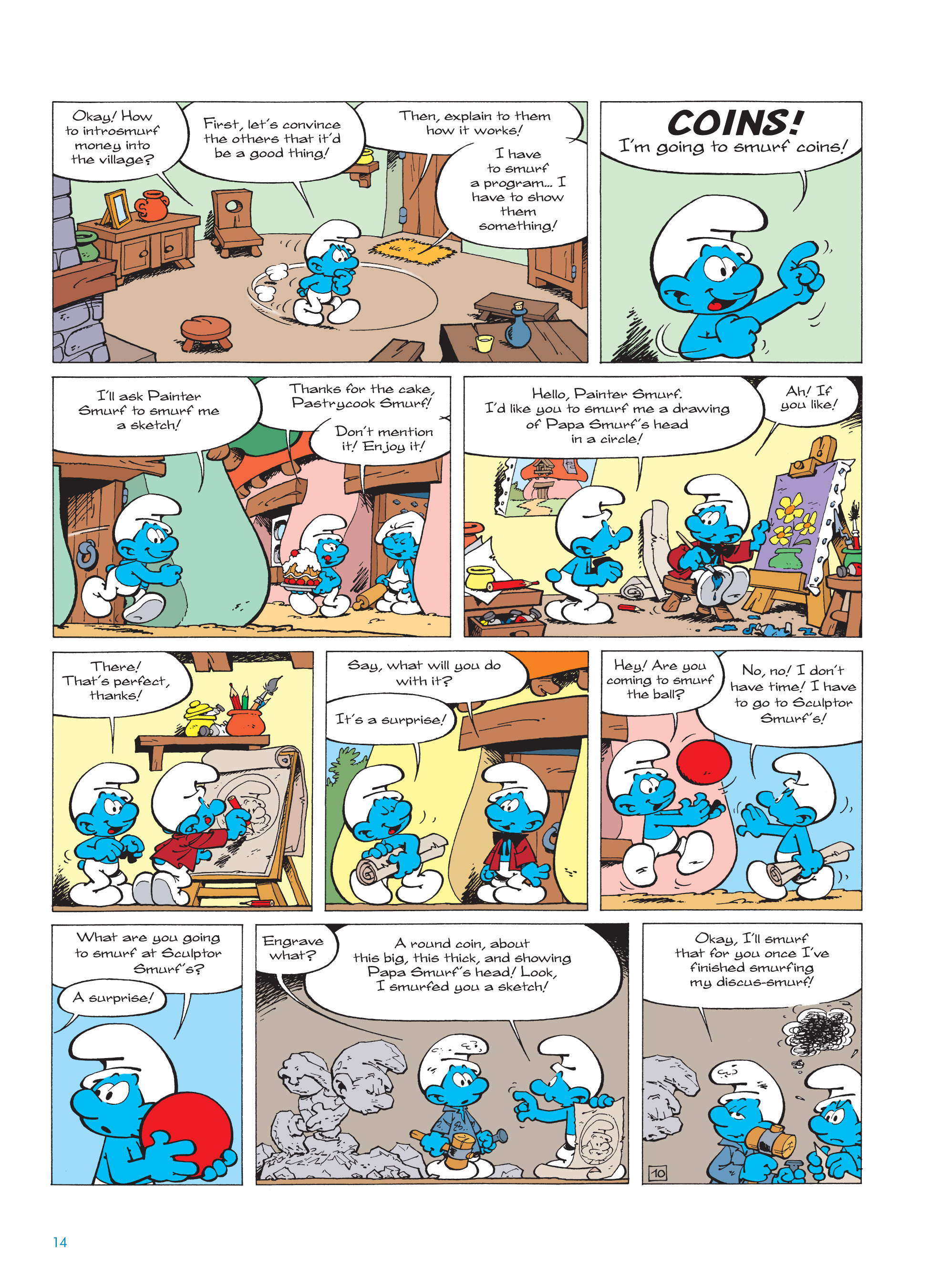 Read online The Smurfs comic -  Issue #18 - 14