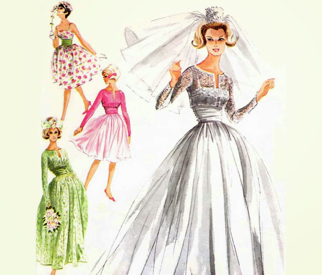 Vintage Wedding Dress Patterns Ideas Photos HD