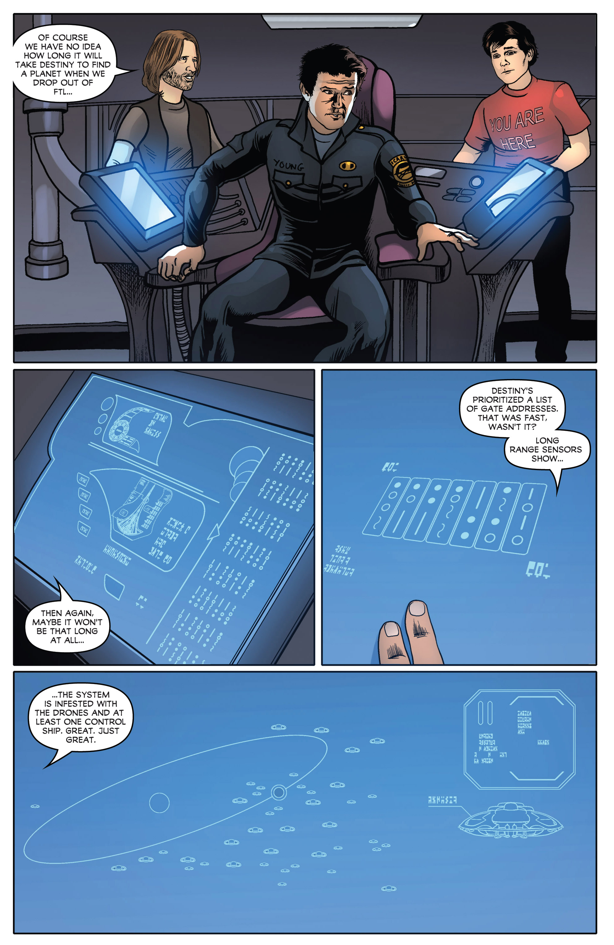 Read online Stargate Universe comic -  Issue #3 - 13