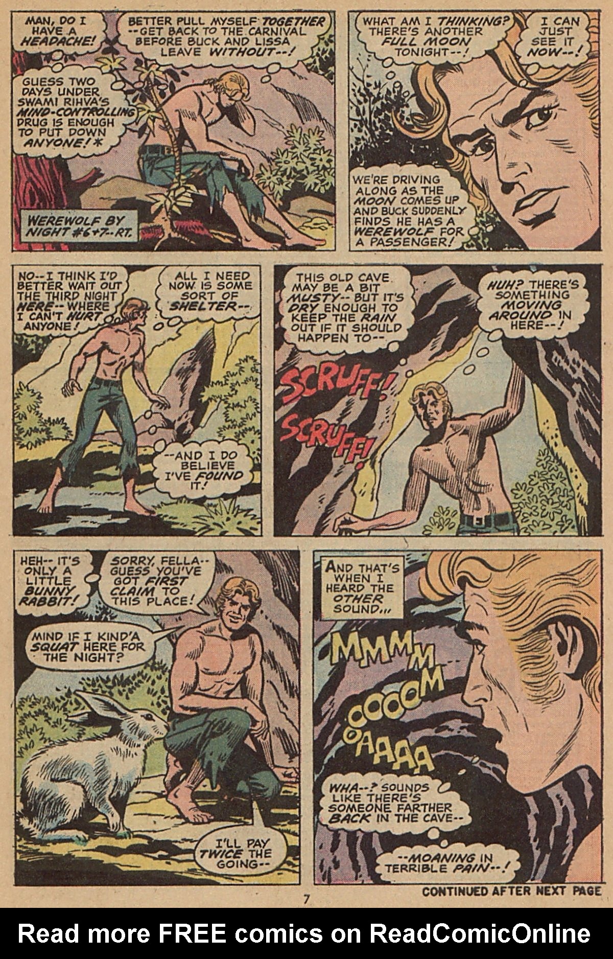 Read online Werewolf by Night (1972) comic -  Issue #8 - 7