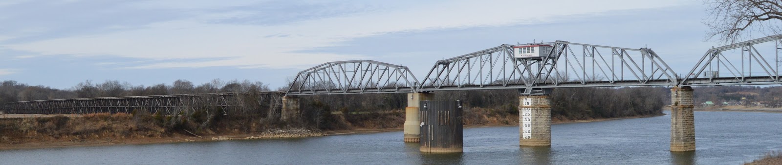 Industrial History: 1891 RK/L&N/MC&L Bridge over Cumberland River in ...