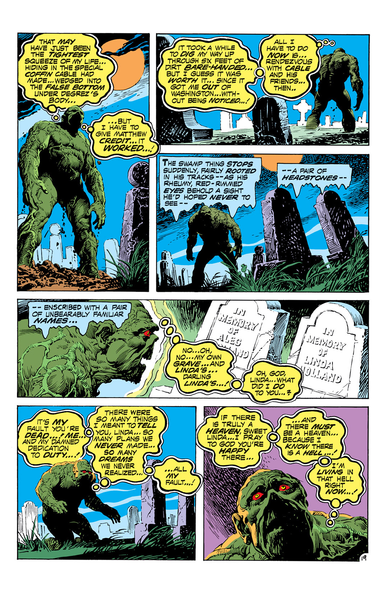 Read online Swamp Thing (1972) comic -  Issue #13 - 20