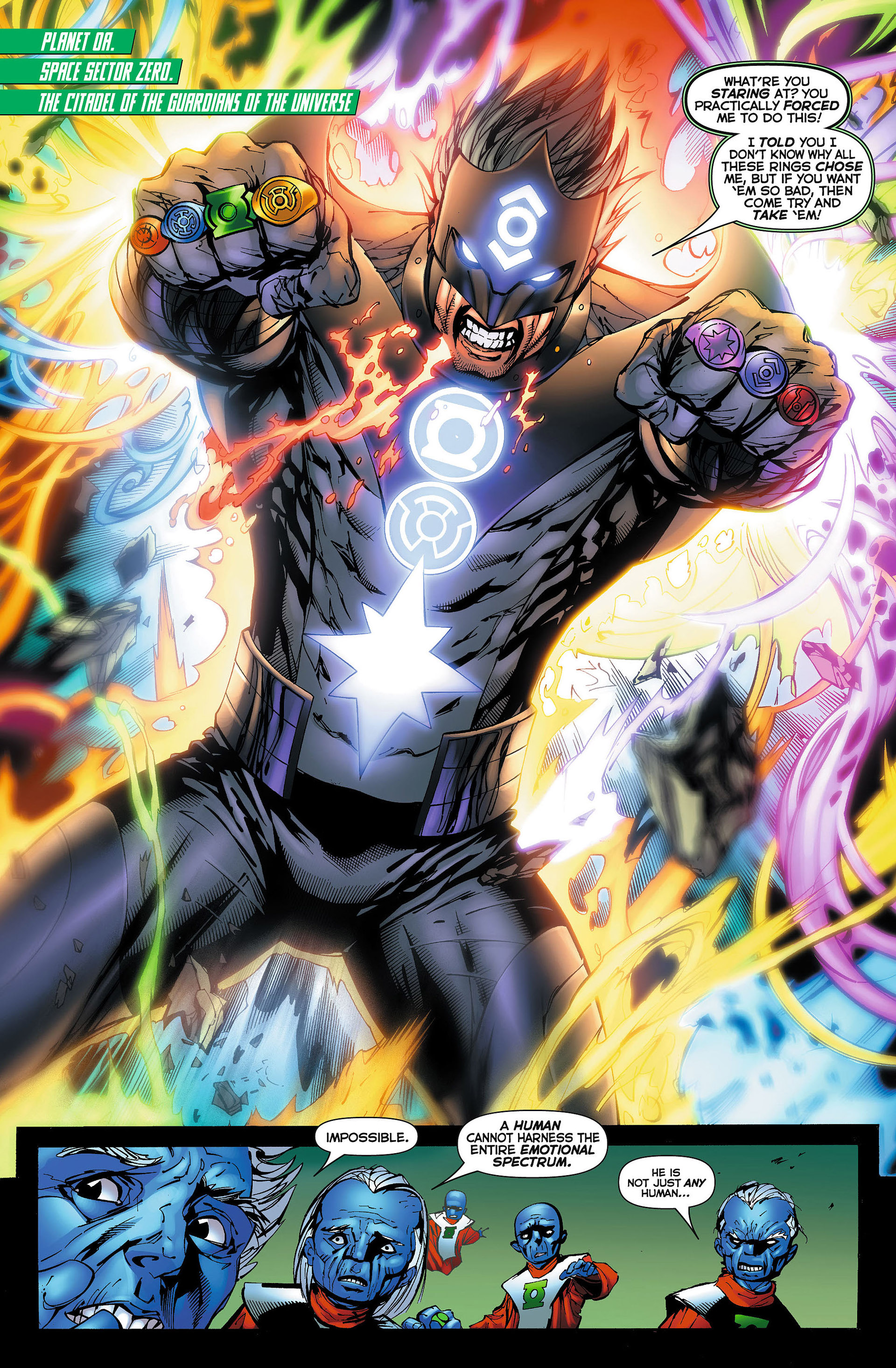 Read online Green Lantern: New Guardians comic -  Issue #3 - 2
