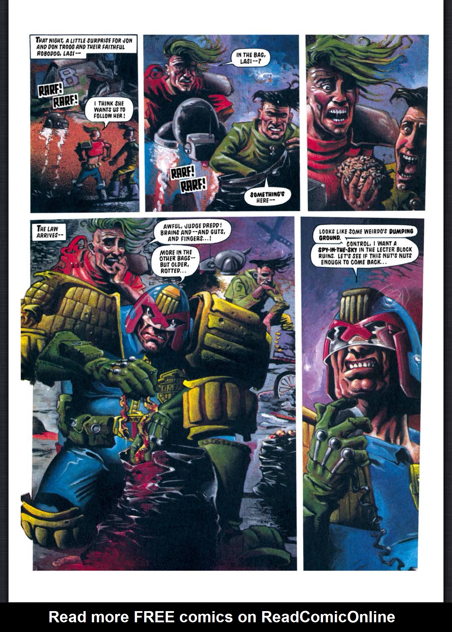 Read online Judge Dredd: The Complete Case Files comic -  Issue # TPB 18 - 84