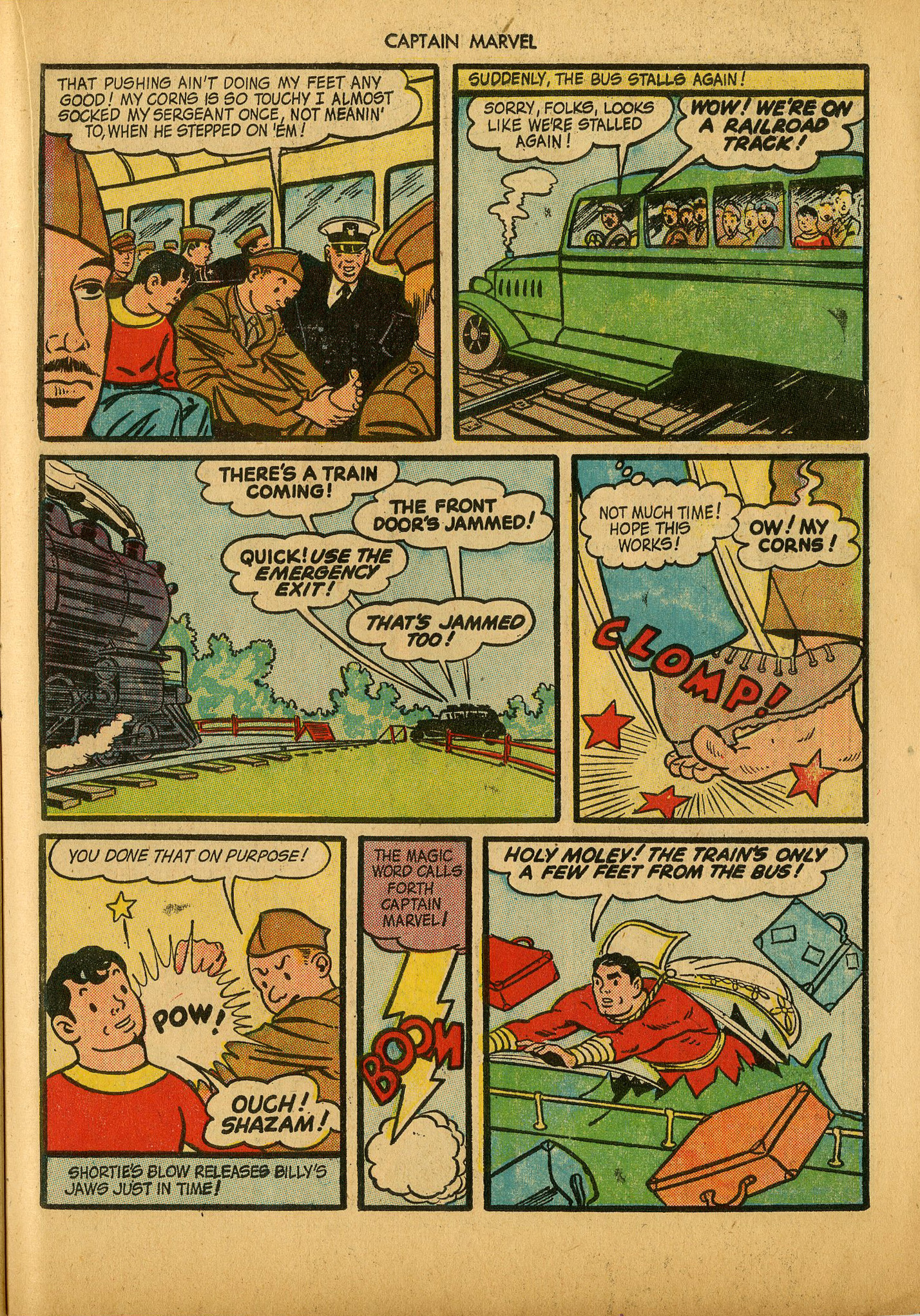 Read online Captain Marvel Adventures comic -  Issue #36 - 35