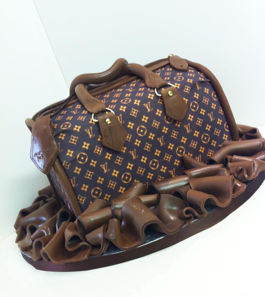 Iced Out Company Cakes!: The Louis Vuitton Bag Cake!