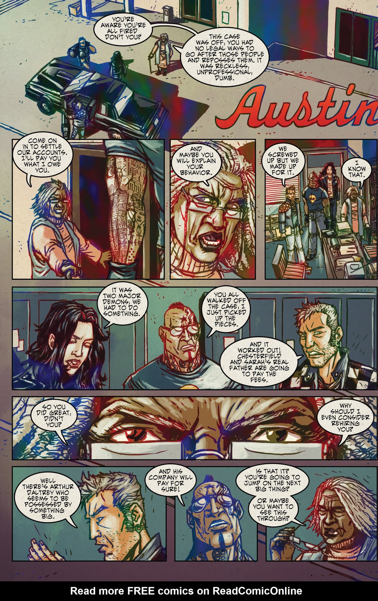 Read online Repossessed comic -  Issue #4 - 11