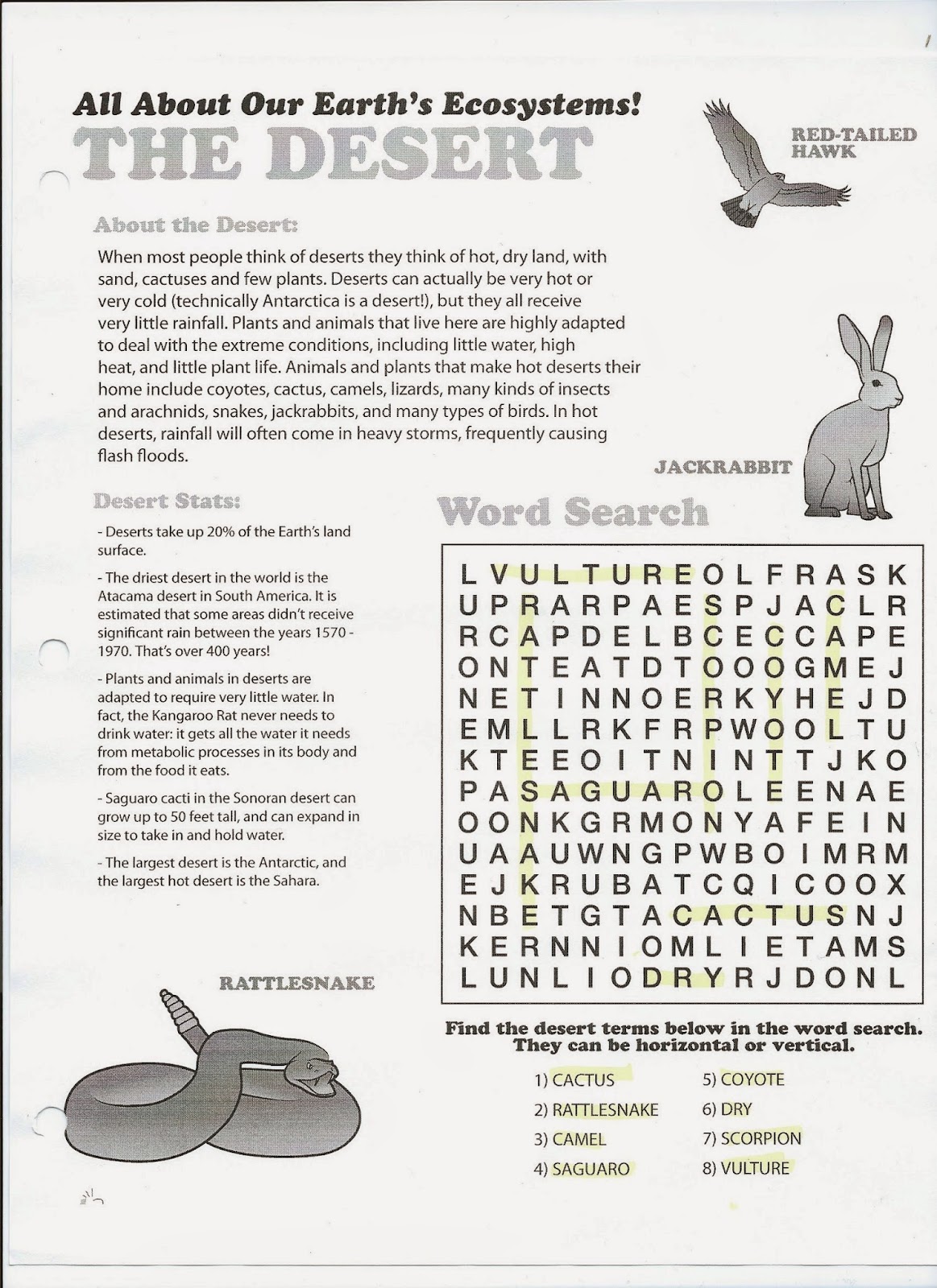 Shiloh's School Blog: science word search