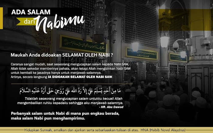 Maukah Didoakan Selamat Oleh Rasulullah? Begini Caranya....