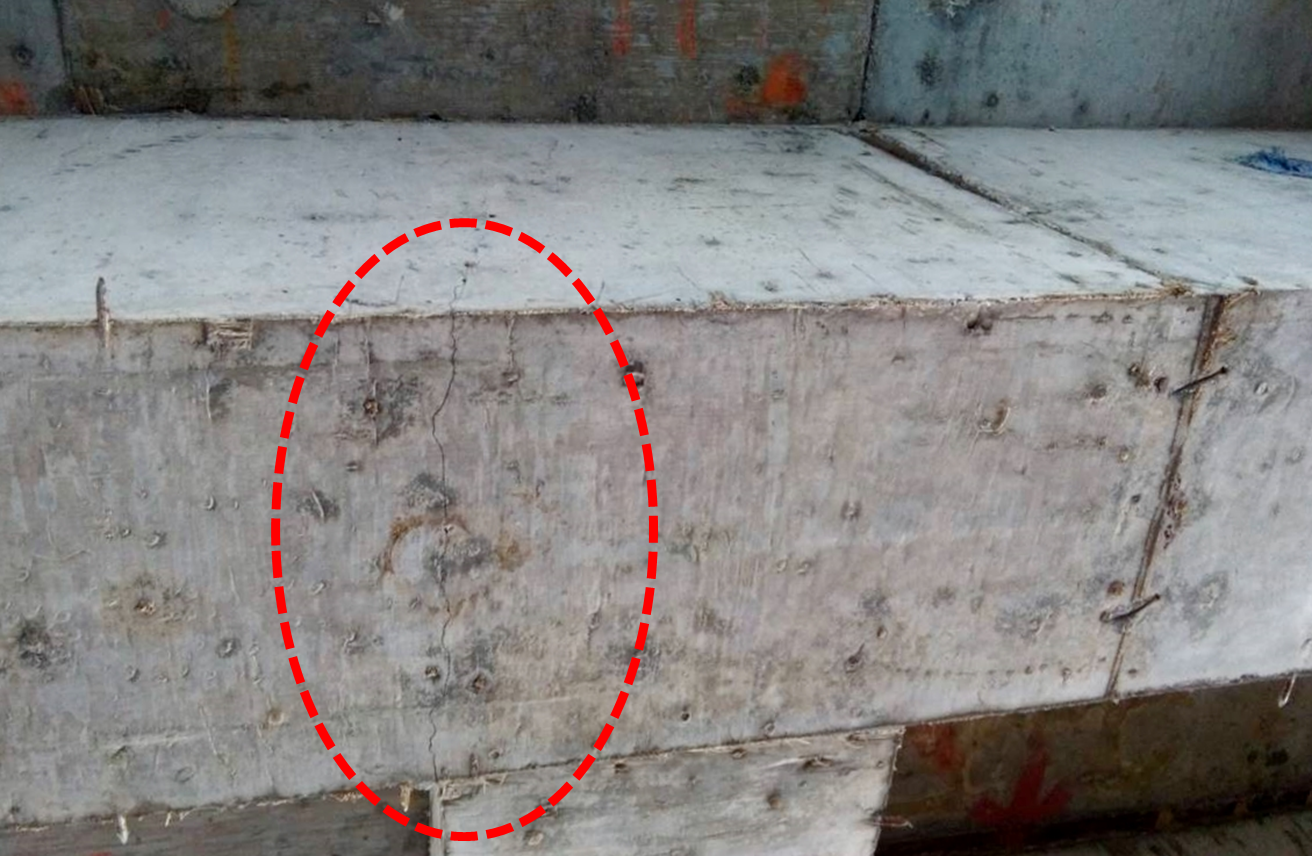 Builder S Journal Quality Issue Concrete Hairline Concrete Hairline S