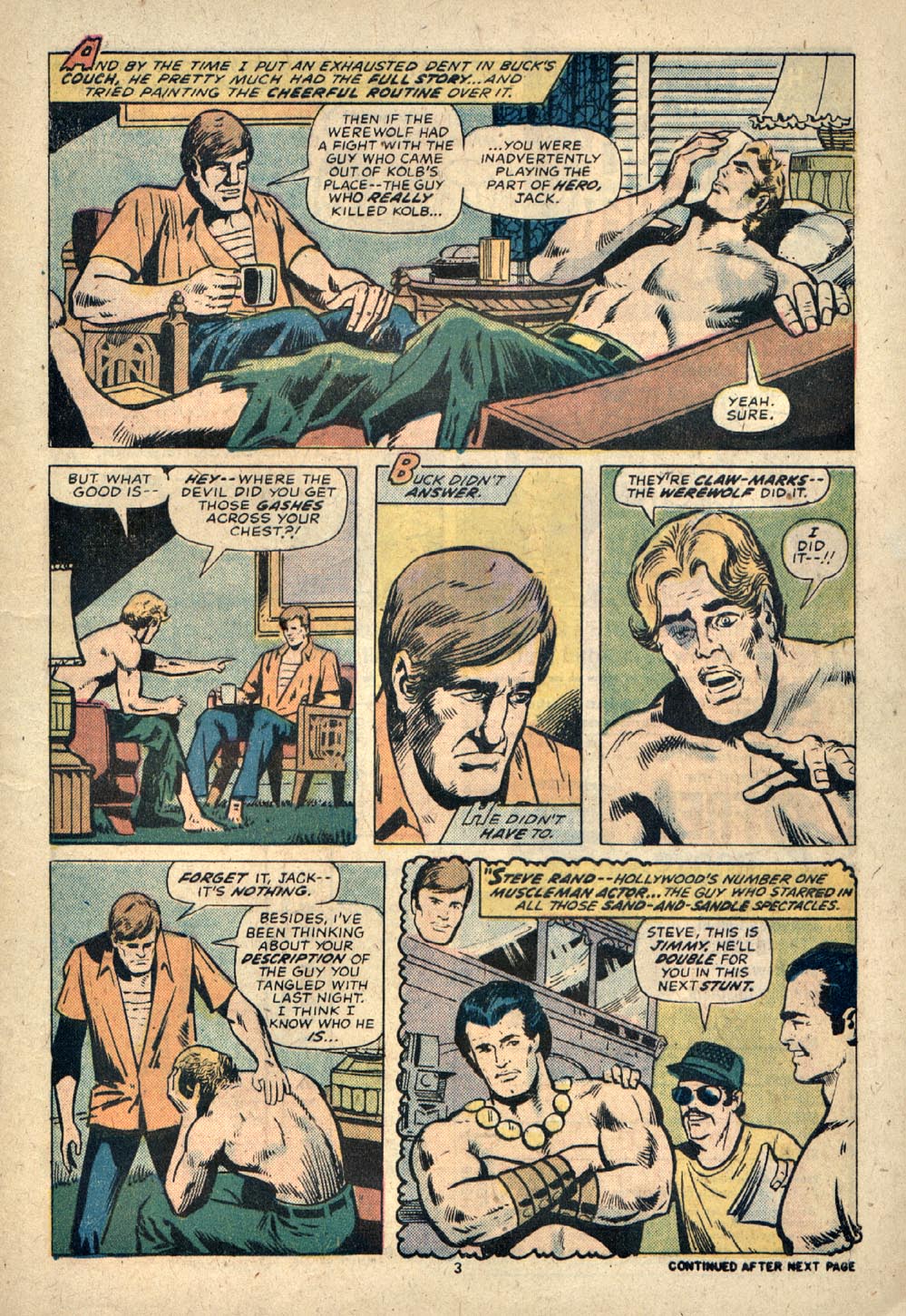 Read online Werewolf by Night (1972) comic -  Issue #23 - 4