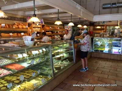 counter at Copenhagen Bakery & Cafe in Burlingame, California